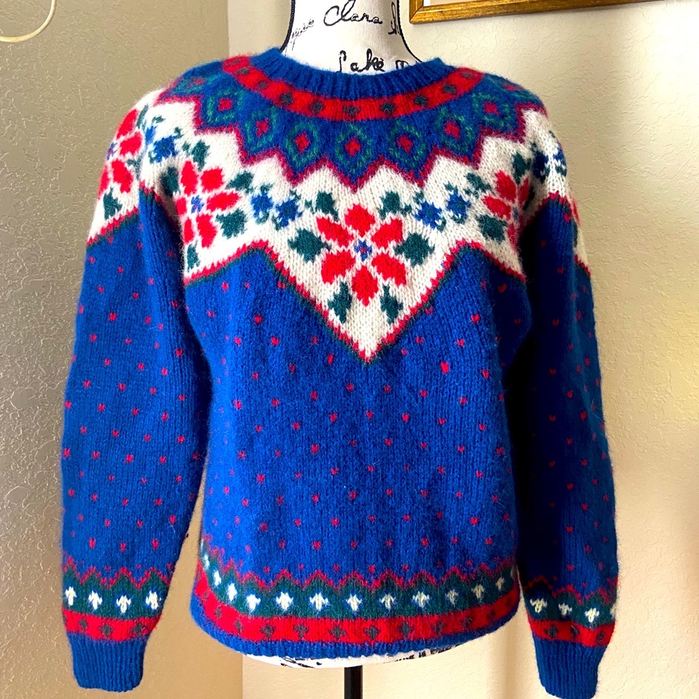 Eddie Bauer Fair Isle sweater